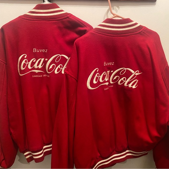 Original Coca-Cola Jackets 1990s’ from FRANCE - Picture 2 of 4